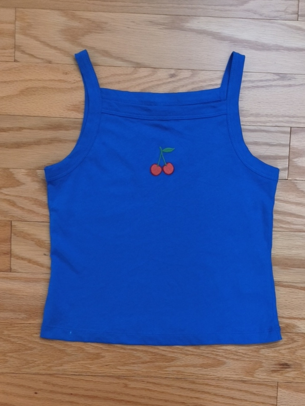 Crewcuts Cherries Tank Top Size M 8/9 NWOT
